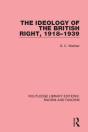 Ideology Of The British Right, 1918-39 - Preview