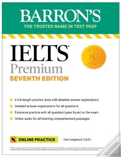 Capa do artigo Ielts Premium: 6 Practice Tests + Comprehensive Review + Online Audio, Seventh Edition