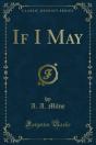 If I May - Preview