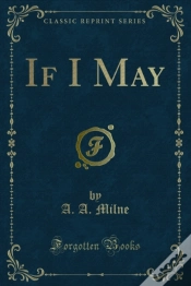 Capa do artigo If I May