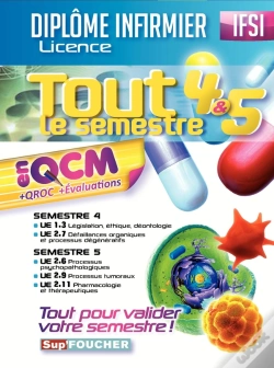 Capa do artigo Ifsi ; Tout Le Semestre 4 & 5 En Qcm Et Qroc ; Diplôme Infirmier