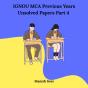 Ignou Mca Fourth Semester Previous Years Unsolved Papers - Preview