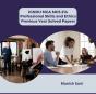 Ignou Mca Mcs 214 Professional Skills And Ethics Previous Year Solved Papers - Preview