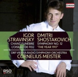 Capa do artigo Igor Stravinsky: Chant Funèbre/L'oiseau De Feu/... - CD