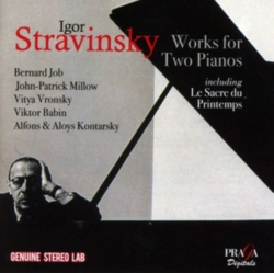 Capa do artigo Igor Stravinsky: Works for Two Pianos - CD