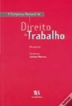 Capa do artigo II Congresso Nacional de Direito do Trabalho - Memórias