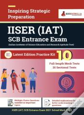 Iiser Aptitude Test (Iat) Scb Entrance Exam 2021 10 Mock Tests + 20 Sectional Tests