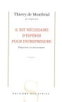 Il Est Nécessaire D'Espérer Pour Entreprendre ; Penseurs Et Bâtisseurs - Preview