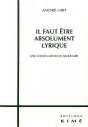 Il Faut Être Absolument Lyrique - Preview