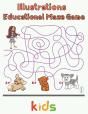 Illustrator Educational Maze Game Kids - Preview