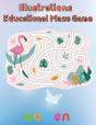 Illustrator Educational Maze Game Women - Preview