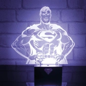 Capa do artigo Iluminação LED DC Comics Superman 24 cm