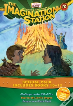 Capa do artigo Imagination Station Books 3-Pack: Challenge On The Hill Of Fire / Hunt For The Devil'S Dragon / Danger On A Silent Night
