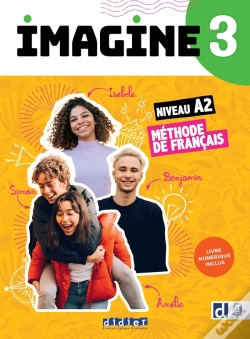 Capa do artigo Imagine 3 - Niv. A2 - Livre + Numérique Inclus