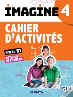 Capa do artigo Imagine 4 - Niv. B1 - Cahier + Didierfle.App