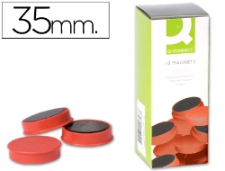 Capa do artigo Iman de sinalizacao q-connect 3,5cm vermelho