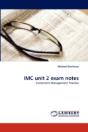 Imc Unit 2 Exam Notes - Preview