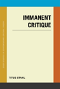 Immanent Critique - Preview