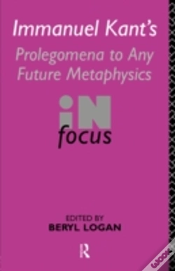 Capa do artigo Immanuel Kant'S Prolegomena To Any Future Metaphysics In Focus