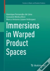Capa do artigo Immersions In Warped Product Spaces