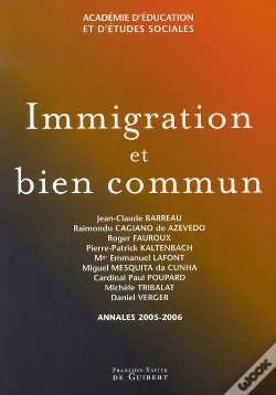Capa do artigo Immigration Et Bien Commun