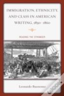 Immigration, Ethnicity, And Class In American Writing, 1830â€“1860