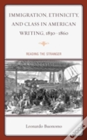 Capa do artigo Immigration, Ethnicity, And Class In American Writing, 1830â€“1860
