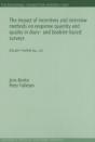Impact Of Incentives & Interview Methods On Response Quantity & Quality In Diary- & Booklet-Based Surveys - Preview