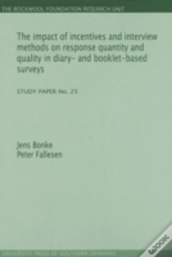Capa do artigo Impact Of Incentives & Interview Methods On Response Quantity & Quality In Diary- & Booklet-Based Surveys