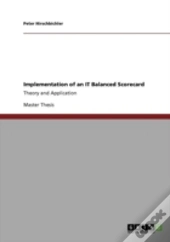 Implementation Of An It Balanced Scorecard
