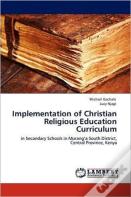 Implementation Of Christian Religious Education Curriculum