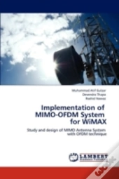 Implementation Of   Mimo-Ofdm System   For Wimax