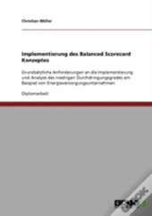 Implementierung Des Balanced Scorecard Konzeptes