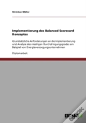Capa do artigo Implementierung Des Balanced Scorecard Konzeptes