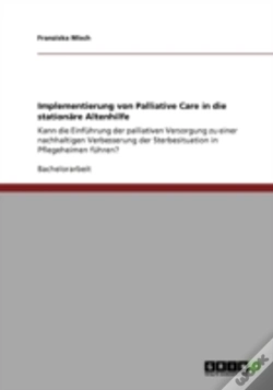 Capa do artigo Implementierung Von Palliative Care In Die Stationare Altenhilfe