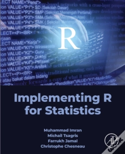 Capa do artigo Implementing R For Statistics