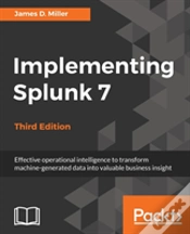 Capa do artigo Implementing Splunk 7 - Third Edition
