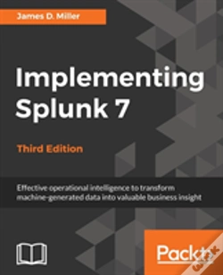 Capa do artigo Implementing Splunk 7 - Third Edition