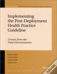 Implementing The Post-Deployment Health Practice Guideline