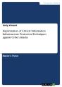 Implentation Of Critical Information Infrastructure Protection Techniques Against Cyber Attacks - Preview