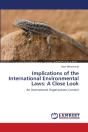 Implications Of The International Environmental Laws - Preview