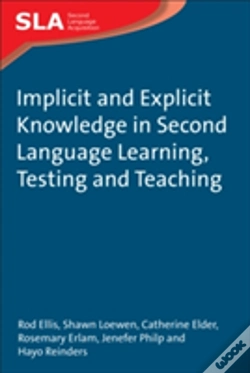 Capa do artigo Implicit And Explicit Knowledge In Second Language Learning, Testing And Teaching
