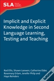 Capa do artigo Implicit And Explicit Knowledge In Second Language Learning, Testing And Teaching