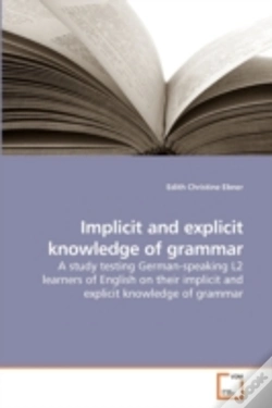 Capa do artigo Implicit And Explicit Knowledge Of Gramm