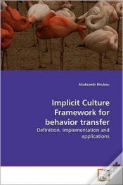 Capa do artigo Implicit Culture Framework For Behavior
