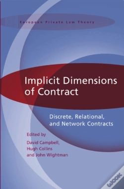 Capa do artigo Implicit Dimensions Of Contract