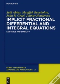 Capa do artigo Implicit Fractional Differential And Integral Equations