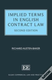 Capa do artigo Implied Terms In English Contract Law, Second Edition