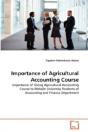 Importance Of Agricultural Accounting Course - Preview