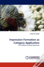 Capa do artigo Impression Formation As Category Application